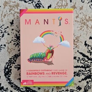 New Mantis Card Game From Exploding Kittens - Open Box